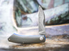 Böker Damast Annual Knife 2023. "Odins Eye" pattern of Damasteel®.