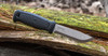 Morakniv Garberg Utility Knife Fixed 4.3" 14C28N Blade, Black Polyamide Handle, Leather Sheath (12635)