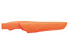 Mora of Sweden Orange Bushcraft Fixed 4-1/4" Stainless Steel Blade, Orange Rubberized Handle, Plastic Sheath