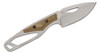 Buck 630GRS PakLite Hide Pro Fixed Blade Knife 2.75" S35VN Stonewashed Drop Point Blade, Skeletonized Steel Handle with Green Canvas Micarta Slabs, Polypropylene Sheath
