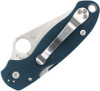 Spyderco Para 3 Compression Lock Blue G10 handle