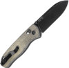 Kizer Cutlery  Drop Bear Axis Lock Gray Worn Micarta