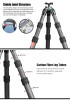 SunwayFoto T4030CSI, 68” Tall Inverted Leg Series Carbon Fiber Tripod with 38mm Arca Ballhead, 40mm Tubes 3 Section SunwayFoto T4030CSI, 68” Tall Inverted Leg Series Carbon Fiber Tripod with 38mm Arca Ballhead, 40mm Tubes 3 Section