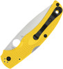 Spyderco Native Chief Lockback Salt Yellow - CPM MagnaCut