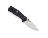 Buck 0790BKS Mini Range Elite Crossbar Lock Folding Knife 2.625" CPM-MagnaCut Satin Drop Point Blade, Black Aluminum Handles