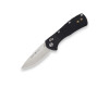 Buck 0790BKS1 Mini Range Pro Crossbar Lock Folding Knife 2.625" 154CM Satin Drop Point Blade, Black GFN Handles