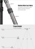 SUNWAYFOTO T4020CMLI Inverted Leg Carbon Fiber Heavy Duty Tripod PLUS IB-65 65mm heavy duty ball head. 40kg  +