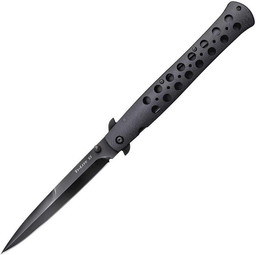 Cold Steel Ti-Lite Linerlock Black  DLC coated S35VN