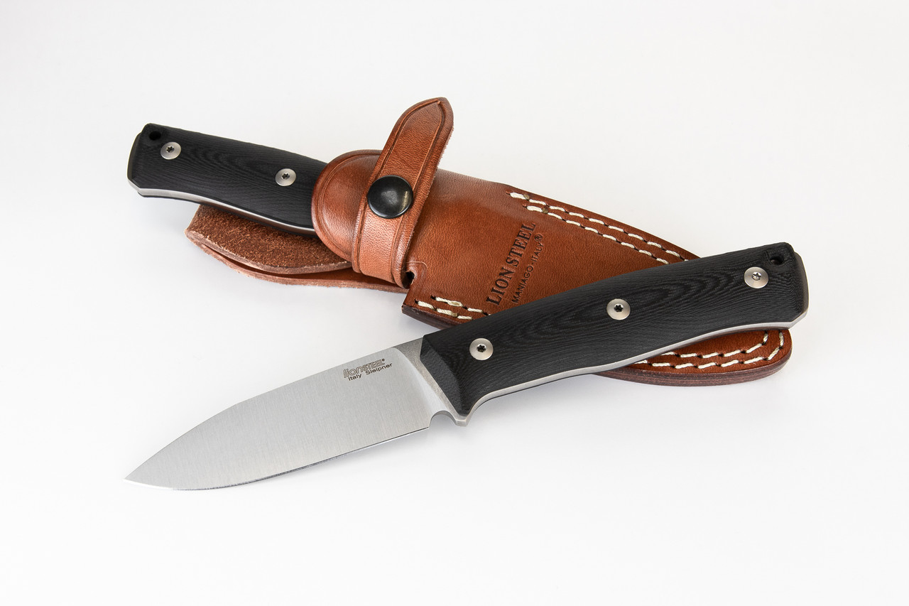 LionSTEEL B35 Black g10 handle