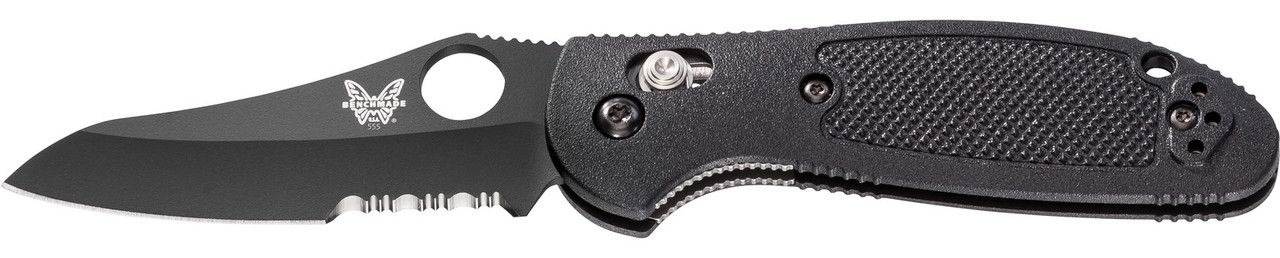 BENCHMADE 555SBK MINI GRIPTILIAN Axis Folding Knife NEW S30V 