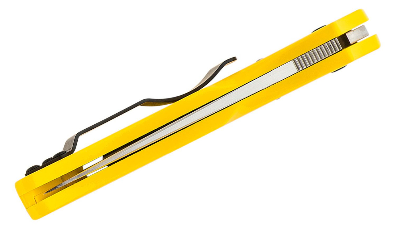 Spyderco Native 5 Salt Lockback Yellow - CPM Magnacut