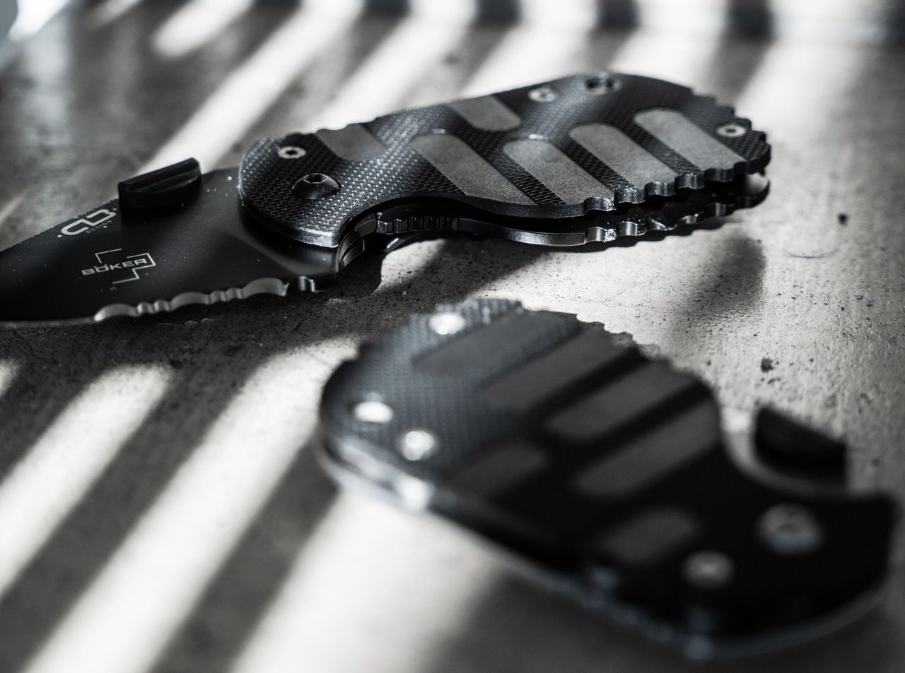 Boker Plus Subcom 2.0 All Black EDC Pocket Knife (01BO526)