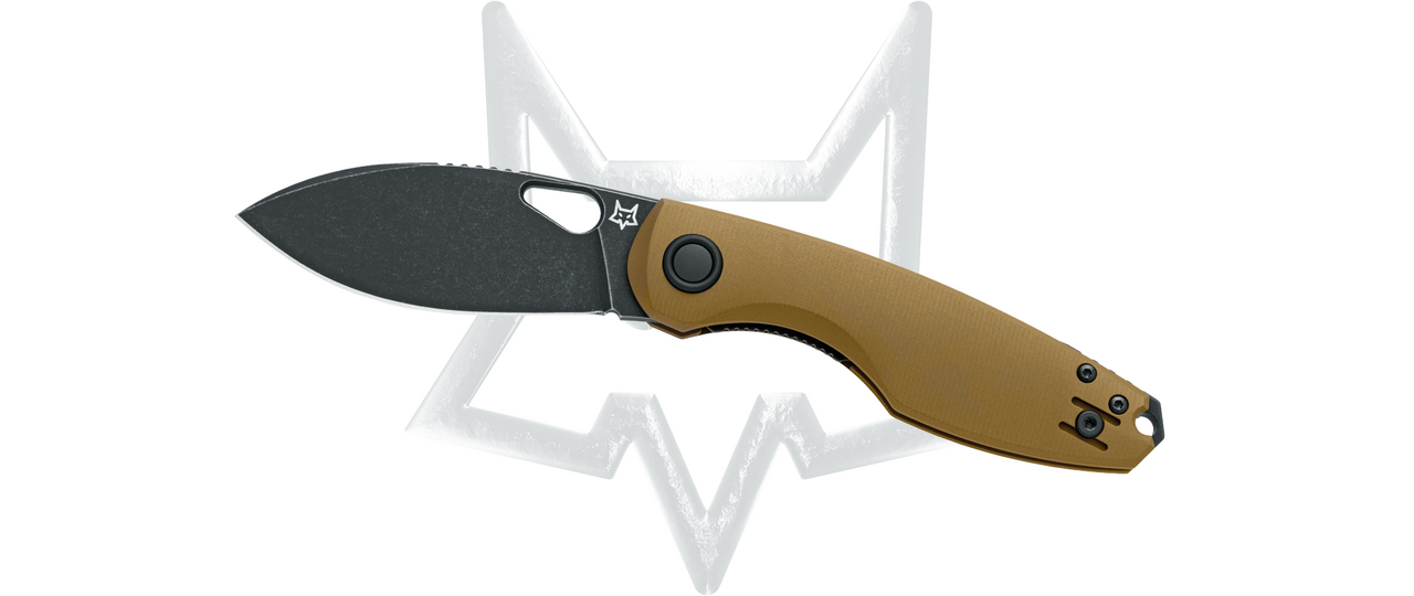FOX Knives Chilin Design by Jesper Voxnæs  cod. FX-530 ALOD. OD green anodized Aluminium 