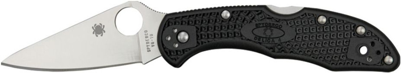 Spyderco Delica Flat Ground Black
