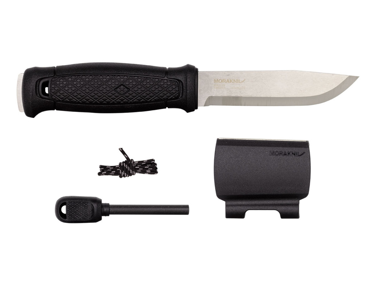 Morakniv Garberg Utility Morakniv Garberg Utility Knife Fixed Blade Knife 4.3" Satin 14C28N Swedish Stainless steel full-tang with Survival Kit