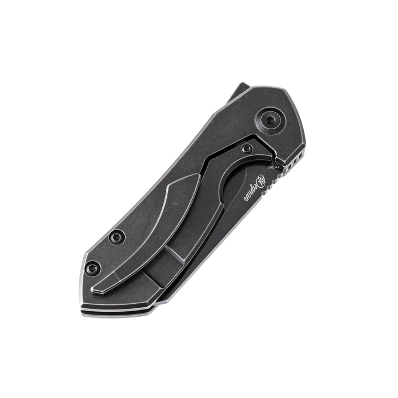 Kansept Steller K2021A2 CPM-S35VN Blade Black Ti-coated Titanium Handle with Matt Degnan Design