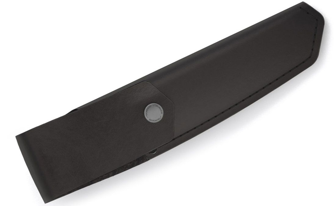 Morakniv Garberg Utility Knife Fixed 4.3" Black Carbon Steel Blade, Polyamide Handle, Leather Sheath - (13100)