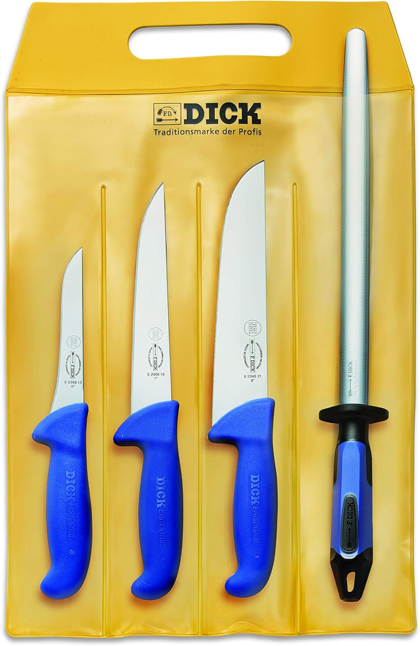 F Dick 8255900 Ergogrip Knife Set, 3-piece, includes (1