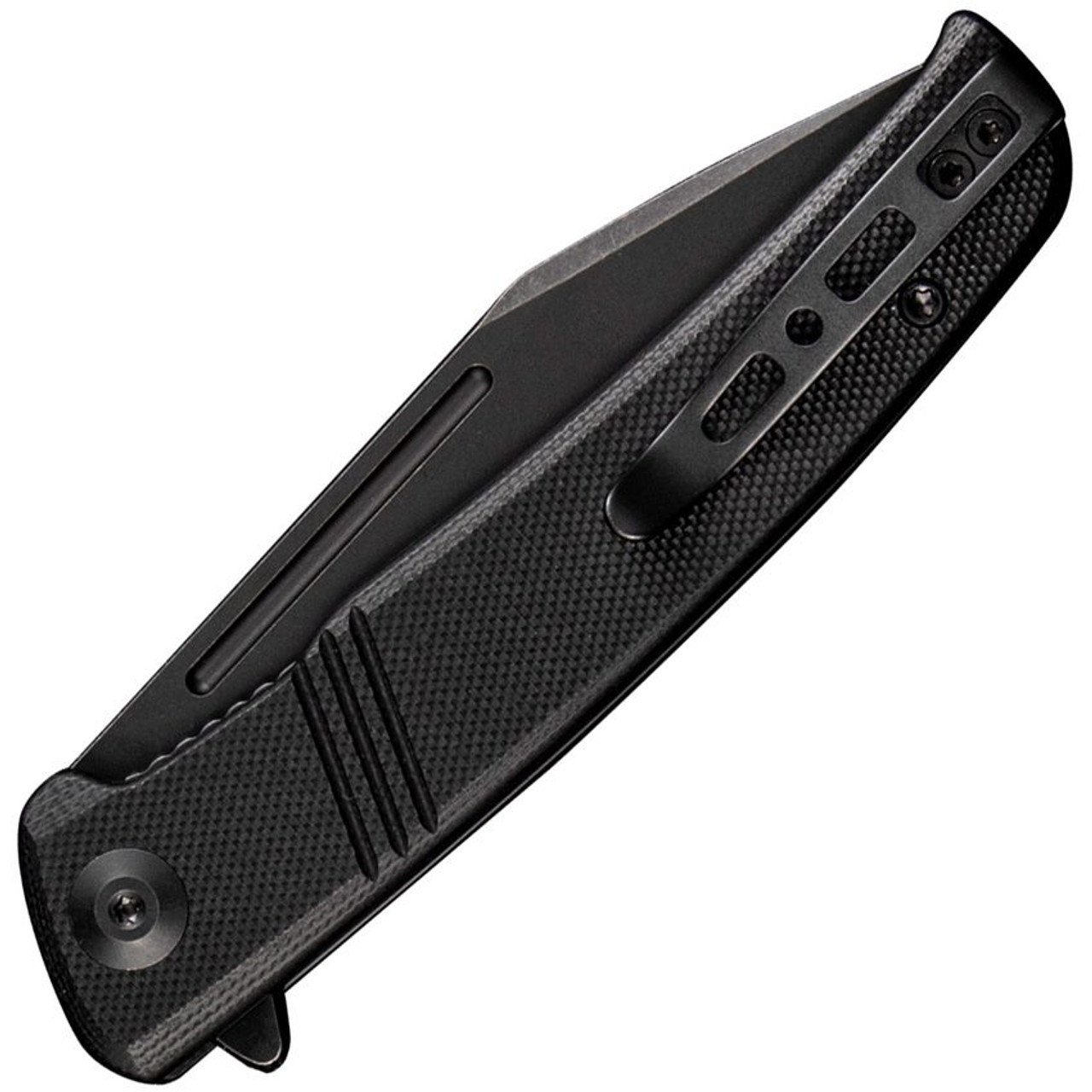 SENCUT Brazoria Linerlock Black G10 