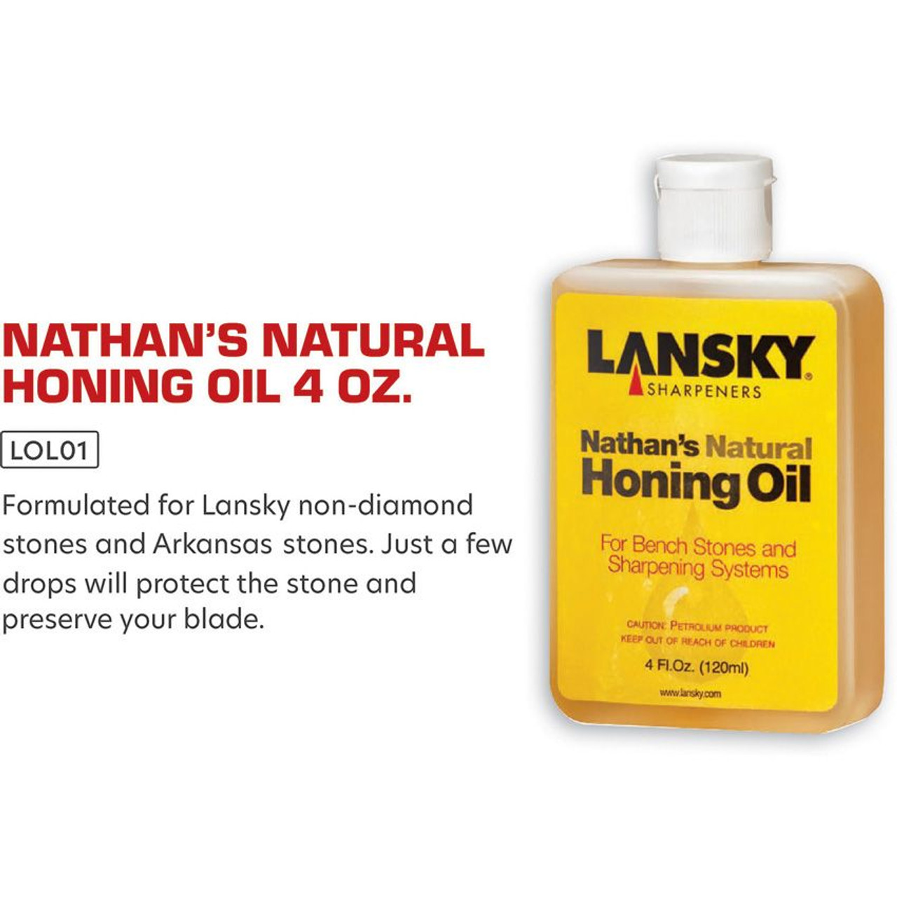 Lansky  Nathan's Natural Honing Oil (120ml)