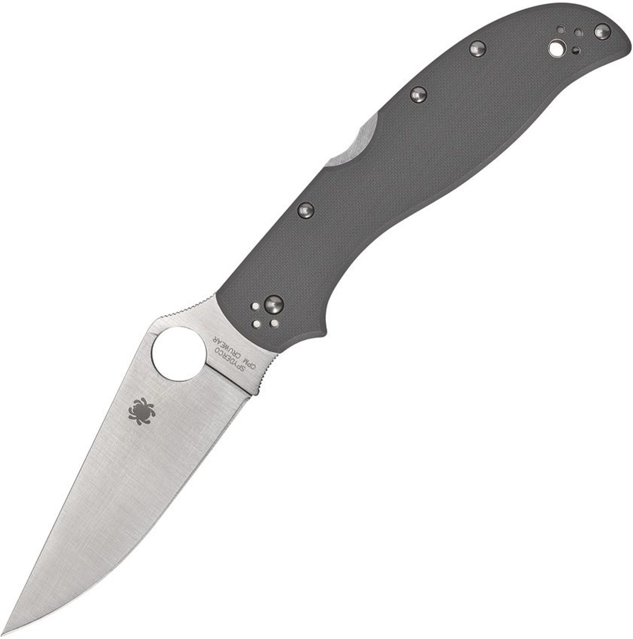 Spyderco Stretch 2 XL Lockback Gray. Cruwear.