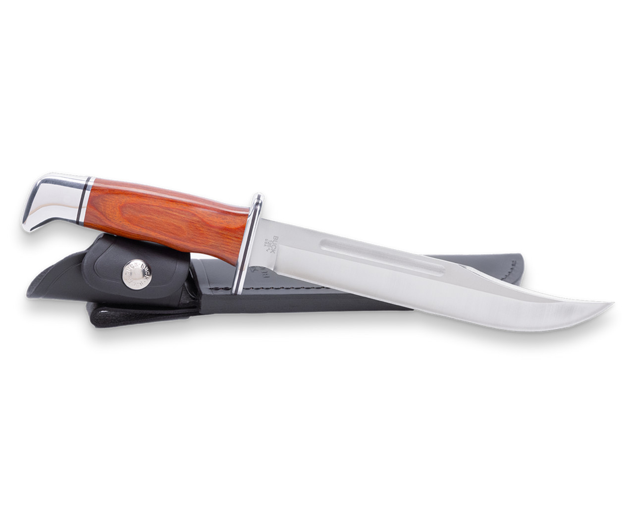 Buck General Heritage 120.  Cocobolo Handle.  Includes Leather Sheath