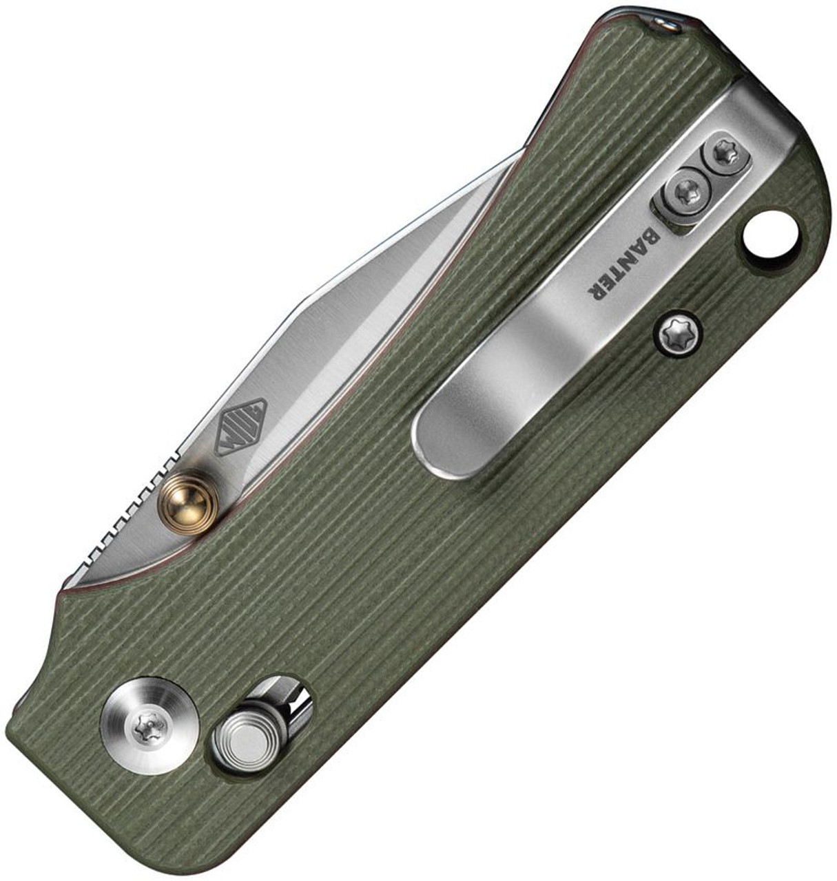 Civivi  Baby Banter 2 Crossbar Lock. Tweezers and toothpick in handle.