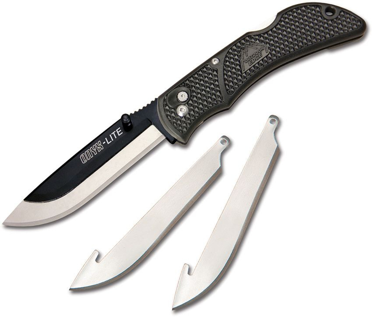 Outdoor Edge Onyx Lite Lockback - Black