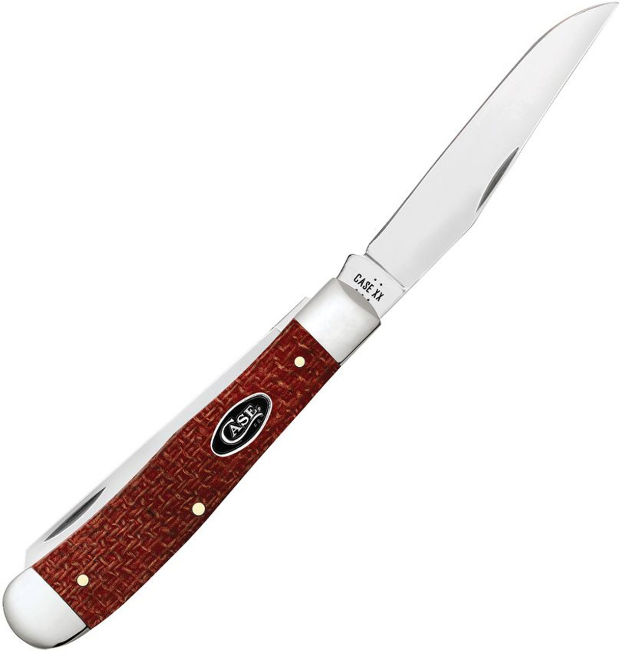 Case Cutlery Trapper Red Burlap