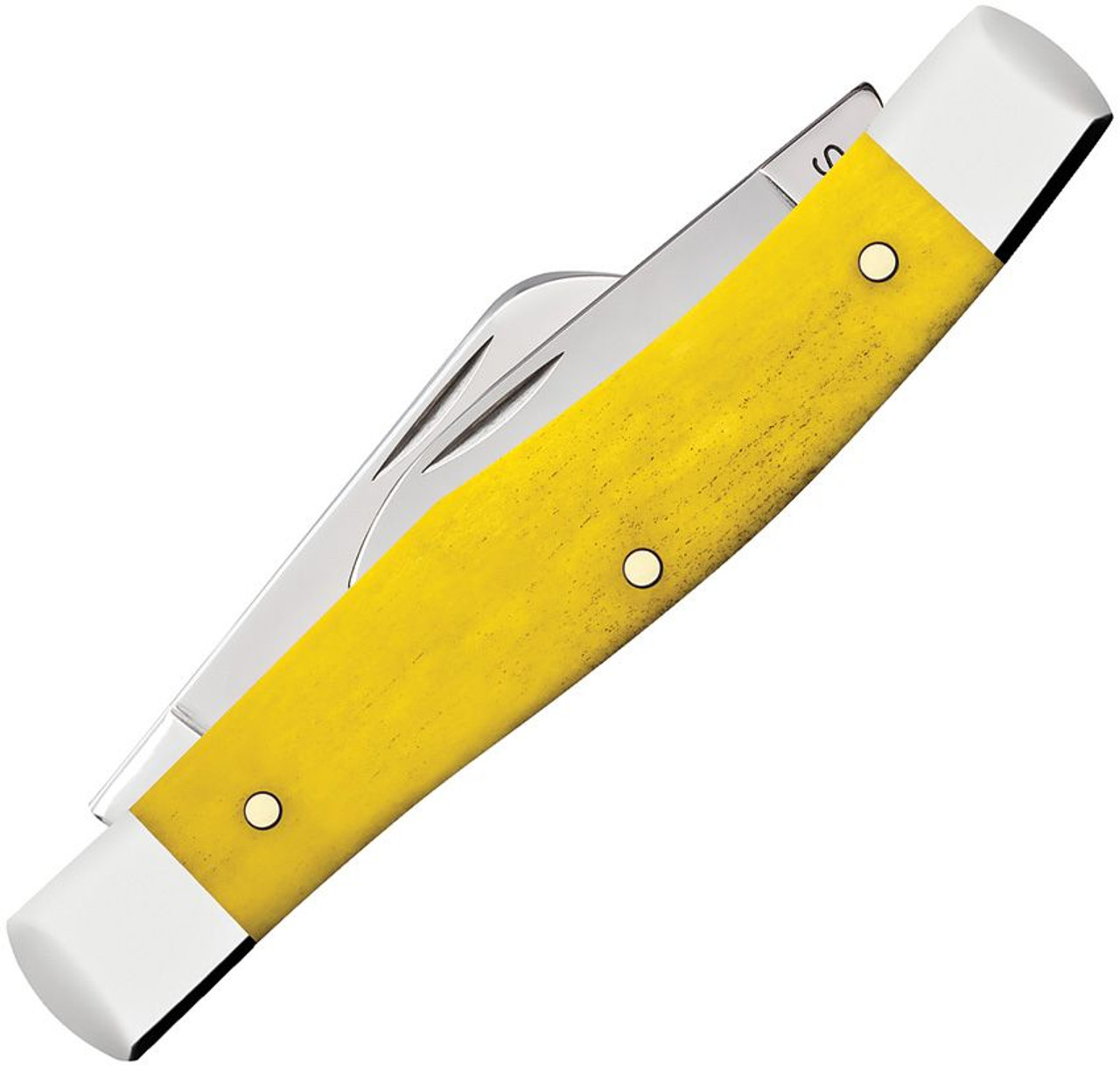 Case Cutlery Medium Stockman Yellow Bone