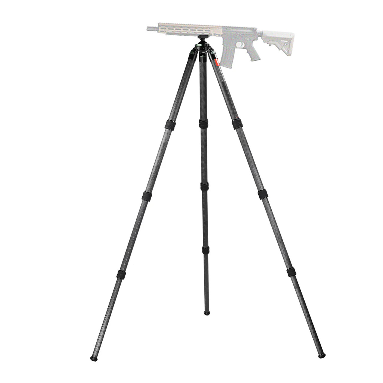 SunwayFotoT4040CS-D Hunting Tripod for Shooting Rifle Stand Carbon Fiber, 40mm, 4 Sections, load 88lbs(40kgs) with Arca-Swiss Picatinny Adapter Clamp SunwayFotoT4040CS-D Hunting Tripod for Shooting Rifle Stand Carbon Fiber, 40mm, 4 Sections, load 88lbs(40kgs) with Arca-Swiss Picatinny Adapter Clamp