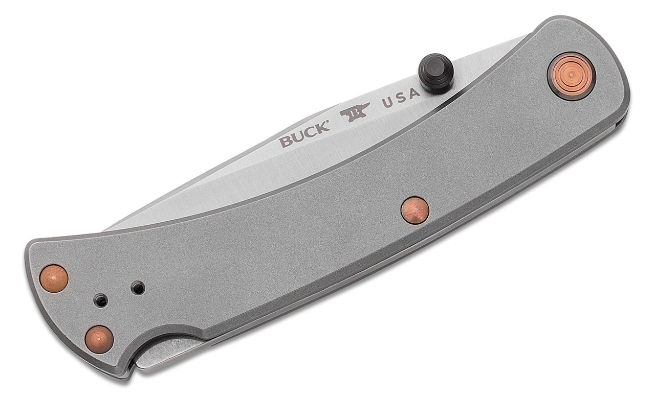 Buck Folding Hunter Titanium Slim Pro TRX 110GYSLE1 -  Limited Edition