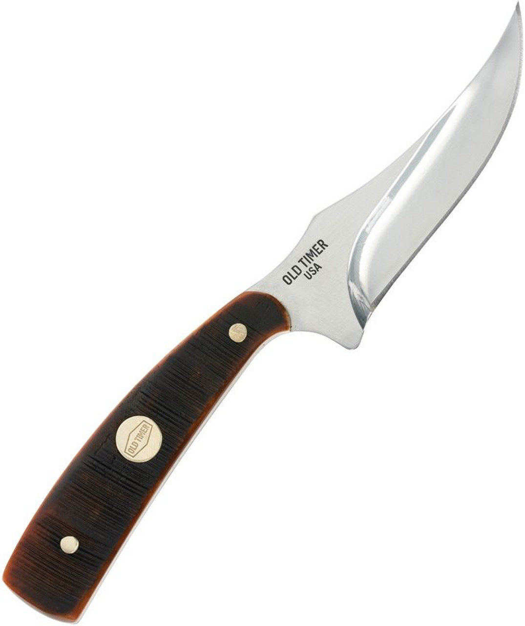 Schrade  Generational Sharpfinger - 1095HC steel blade. Schrade  Generational Sharpfinger - 1095HC steel blade.