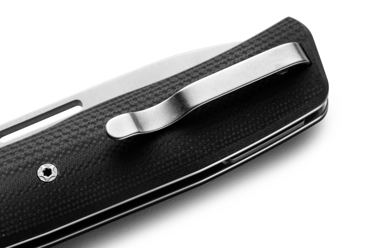 LionSTEEL NiNi - Black G10 - Titanium Bolster