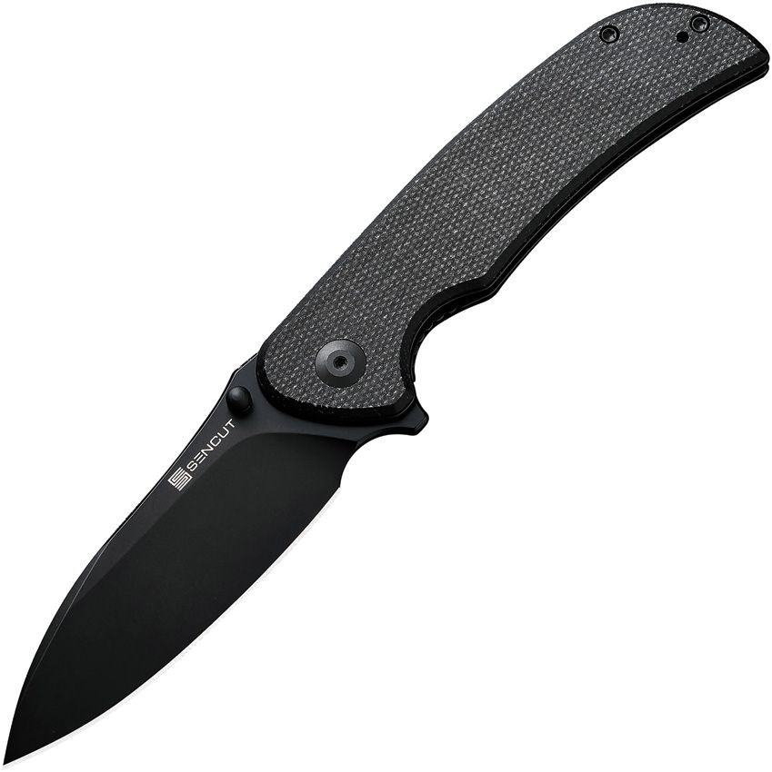 SENCUT Borzam Linerlock Black Micarta