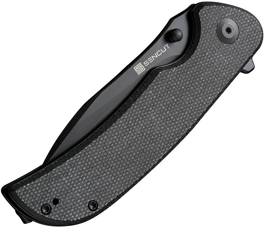 SENCUT Borzam Linerlock Black Micarta