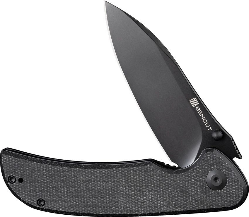 SENCUT Borzam Linerlock Black Micarta