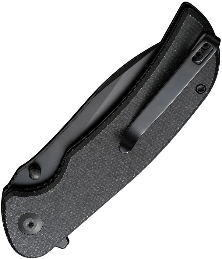 SENCUT Borzam Linerlock Black Micarta