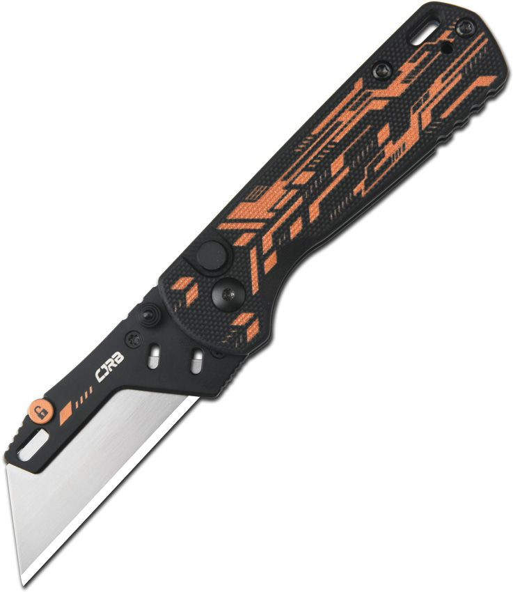 CJRB Boxer Button Lock Black G10