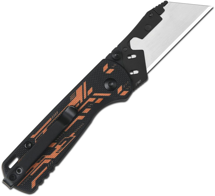 CJRB Boxer Button Lock Black G10