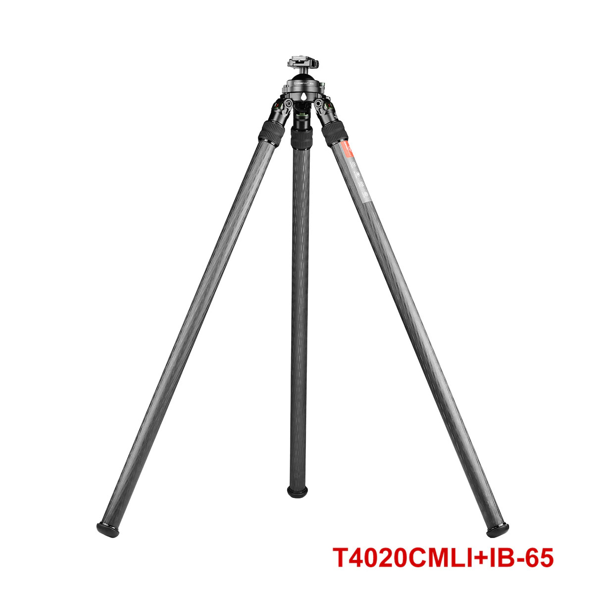 SUNWAYFOTO T4020CMLI Inverted Leg Carbon Fiber Heavy Duty Tripod PLUS IB-65 65mm heavy duty ball head. 40kg  +