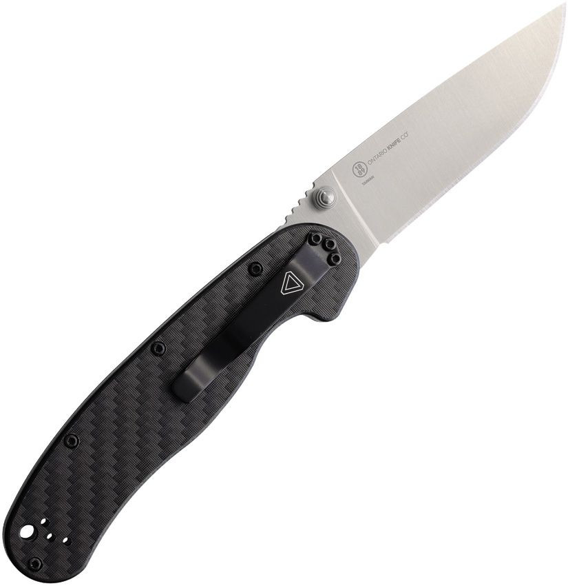 Ontario RAT 1.5 Linerlock Mag CF G10