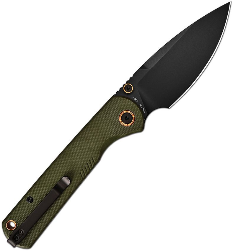 CJRB Latitude Top Linerlock Green G10