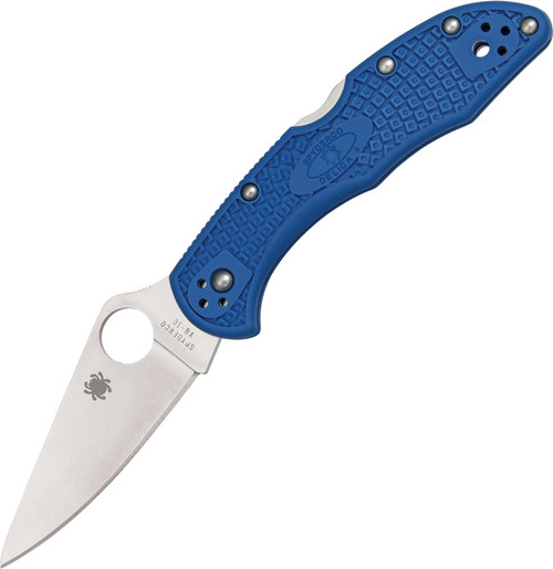 Spyderco Delica Blue Handles 