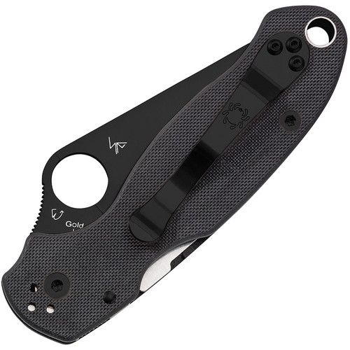 Spyderco Para 3 Black Blade. S45VN blade.