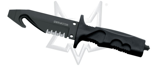 FOX Knives Fire Brigade Rescue And Emergency Knife black (FX-0171101 B)