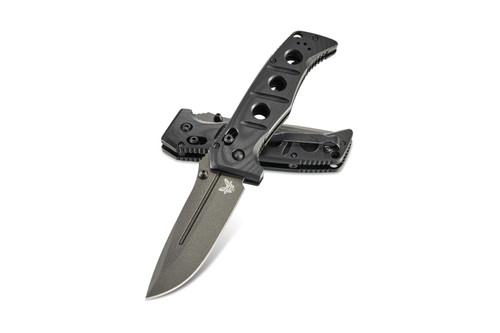 BENCHMADE 275GY-1 ADAMAS Axis Folding Knife, Black (275GY-1 )