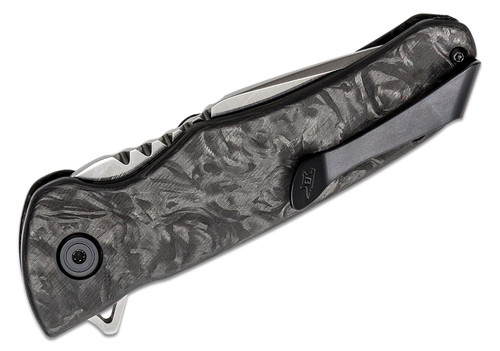 Buck Knives 841 Sprint Pro Flipper Knife 3.125" CPM-S45VN Stainless Steel Drop Point, Marbled Carbon Fiber Handles, Liner Lock