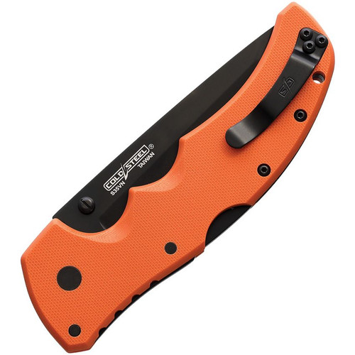 Cold Steel Recon 1 Lockback Tanto Orange G10 handle.