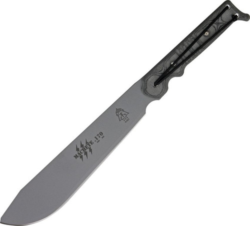 TOPS Machete. 17 1/4" overall. Made in USA.